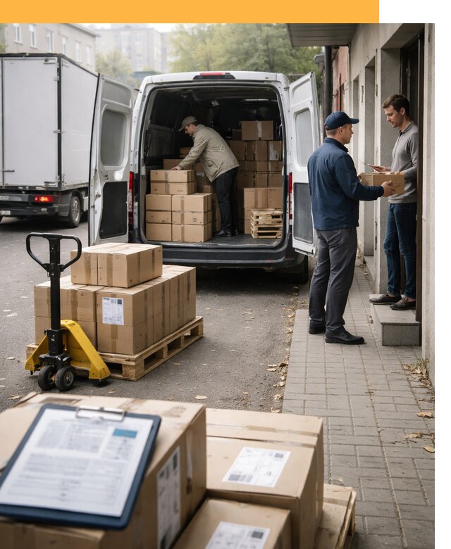 Доставка грузов от двери до двери с таможней от 46787 руб.