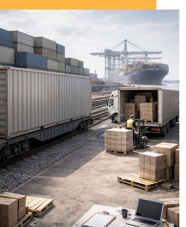 Мультимодальные перевозки грузов по миру от 46787 руб