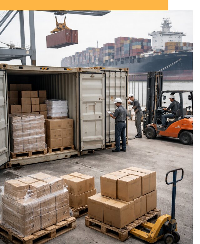 Контейнерные перевозки из Китая под ключ от 124764 руб/контейнер