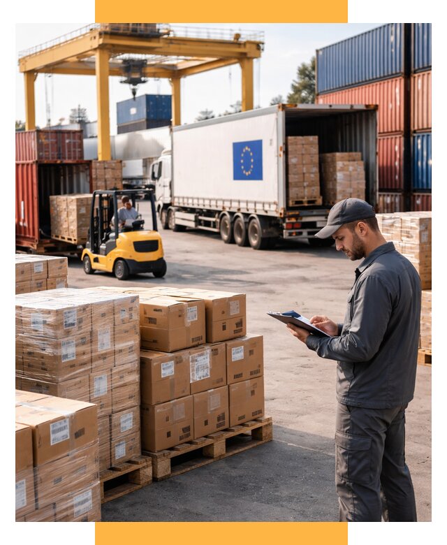 Доставка грузов из Европы от 12476 р., логистика СетСервис-Кор