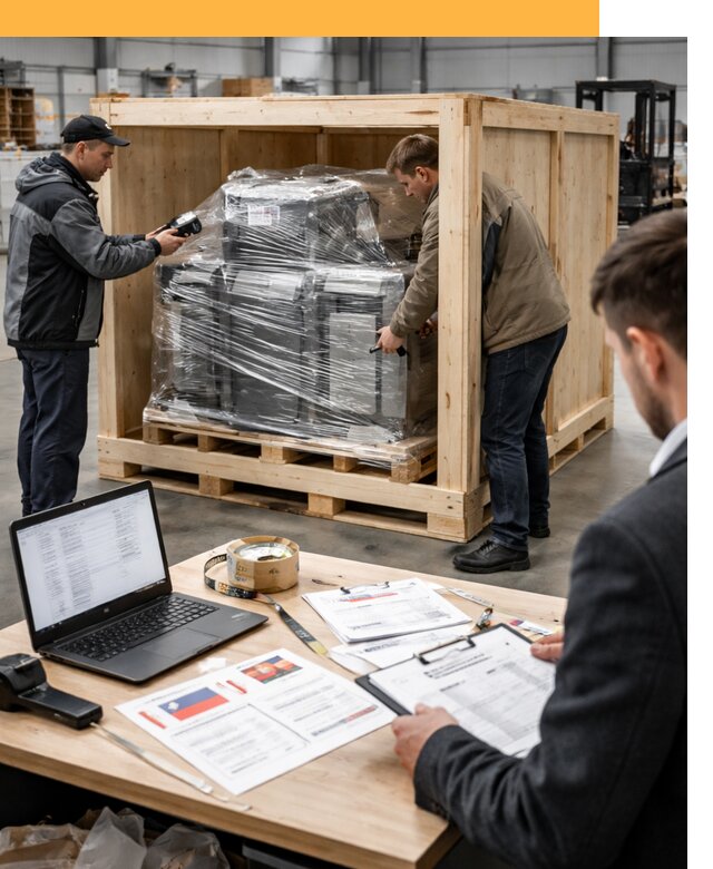 Доставка промышленного оборудования из США от 67581 руб