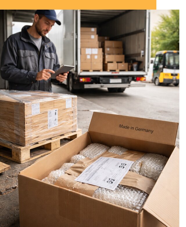 Доставка грузов из Германии от 46787 руб с таможенным оформлением