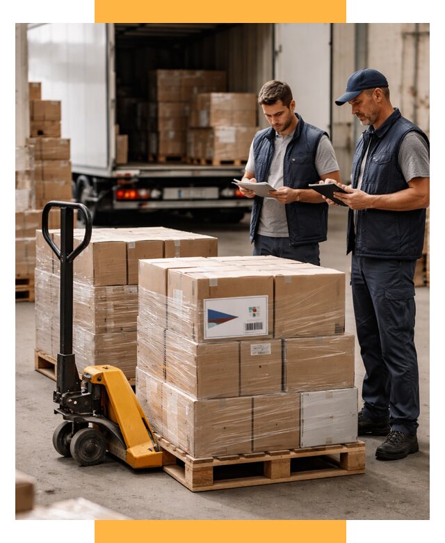 Доставка грузов из Чехии в Россию от 36390 р. | СетСервис-Кор