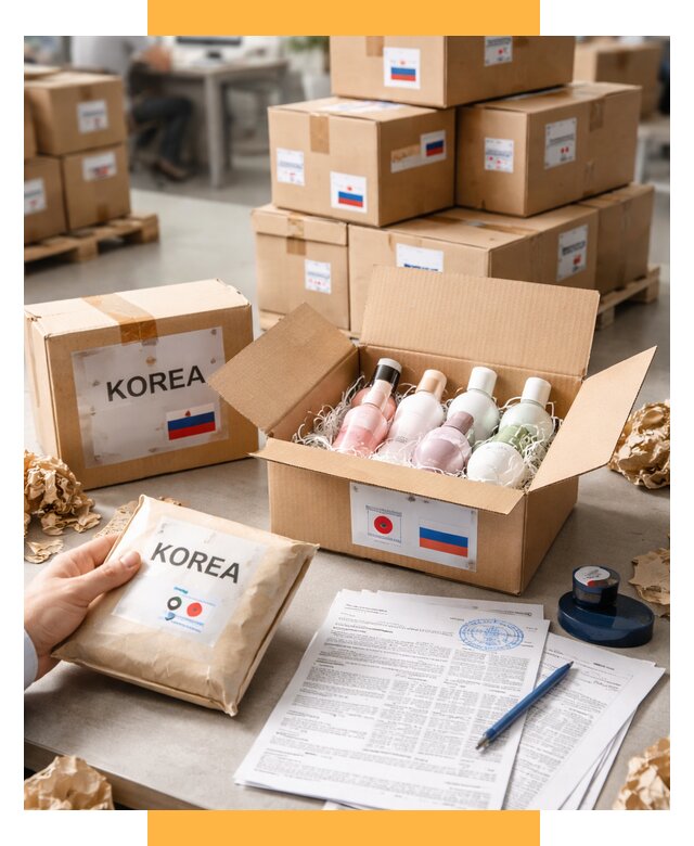Доставка косметики из Кореи от 8837 р. под ключ | СетСервис-Кор