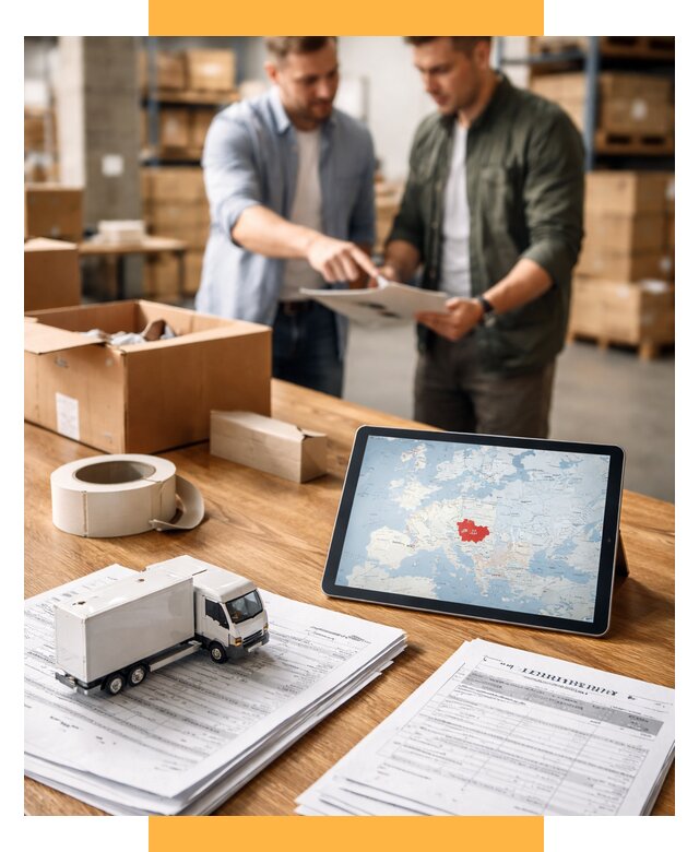 Доставка грузов в Чехию от 36390 р. - логистика СетСервис-Кор