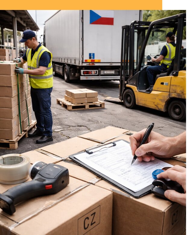 Доставка грузов в Чехию от 36390 руб, международные перевозки