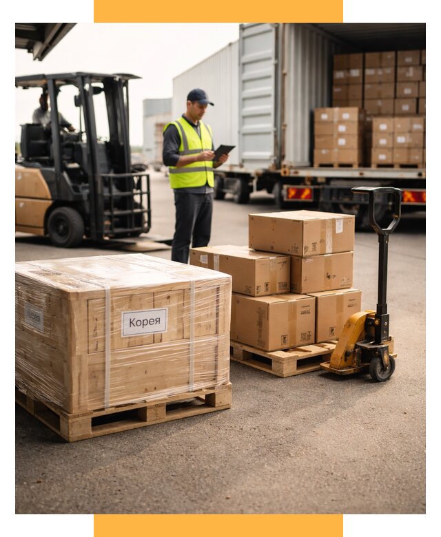 Доставка грузов в Корею из России от 36390 р. | СетСервис-Кор