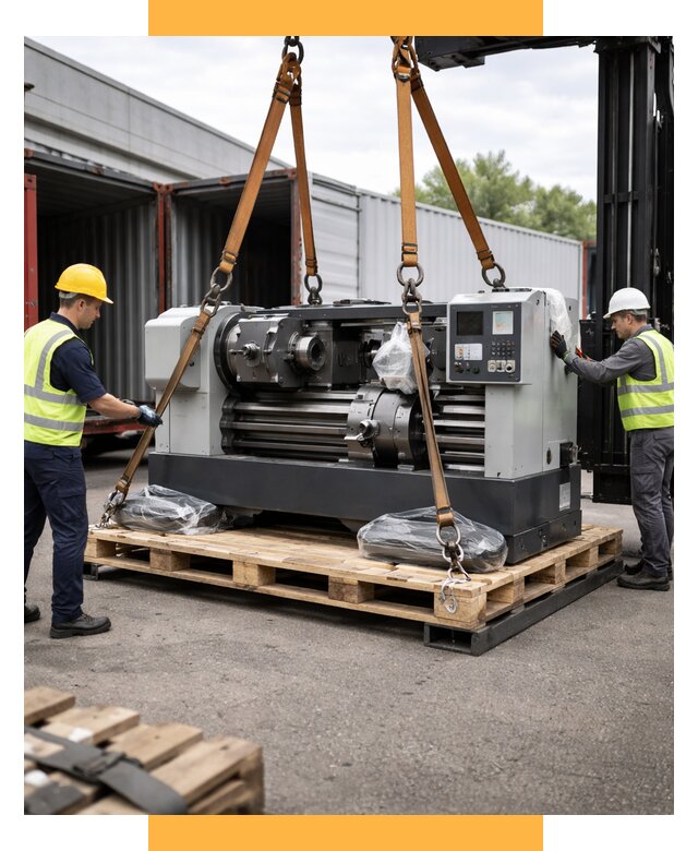 Перевозка станков и таможня от 62382 р. | СетСервис-Кор логистика