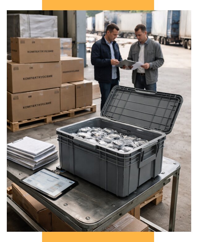 Перевозка комплектующих из Китая от 6758 р. | СетСервис-Кор