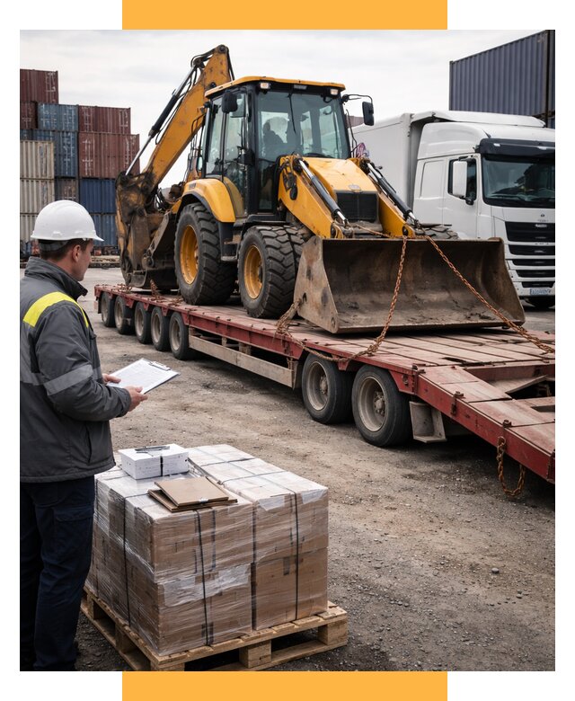 Международная перевозка спецтехники от 46787 р., СетСервис-Кор