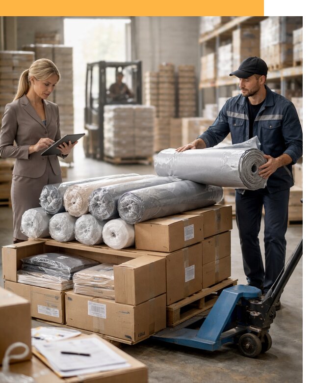 Перевозка текстиля по миру от 15596 руб. с таможней и страхованием