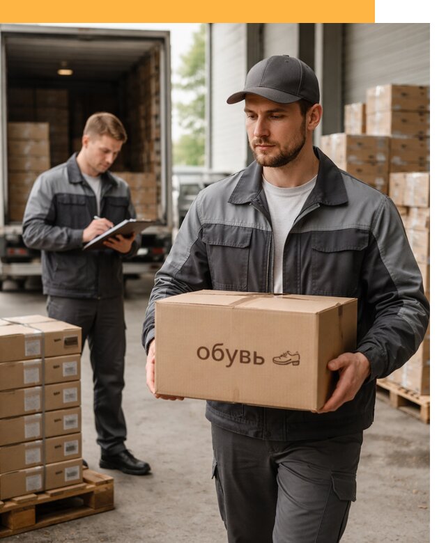 Международная перевозка обуви с таможенным оформлением от 4679