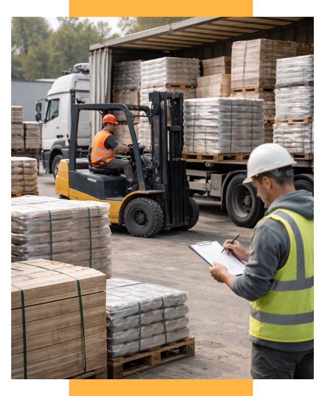 Перевозка строительных материалов от 5718 р. | СетСервис-Кор