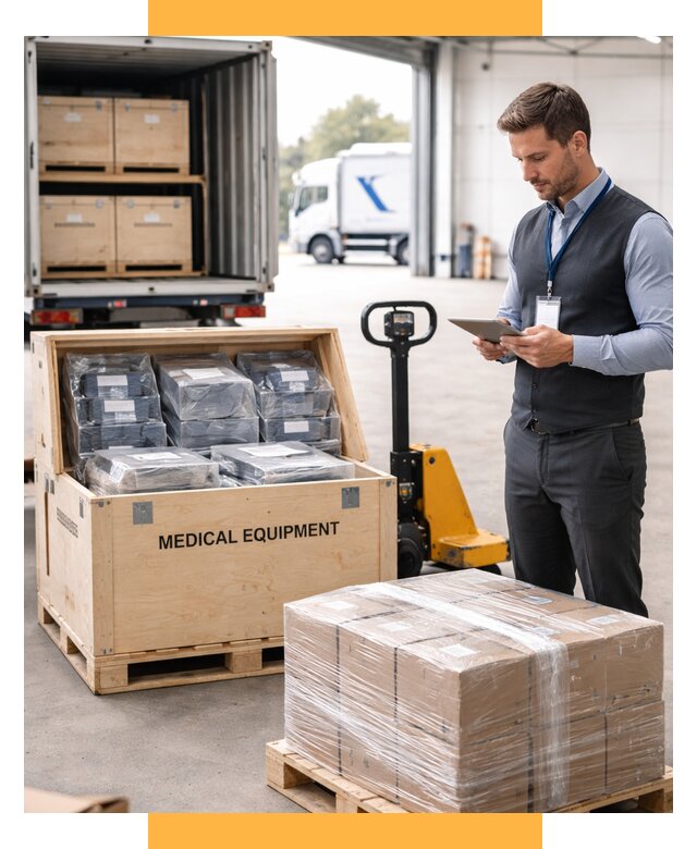 Перевозка медицинского оборудования от 15596 р. в СетСервис-Кор