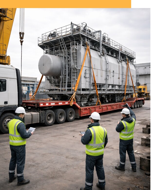 Перевозка негабаритных грузов по миру от 124764 руб