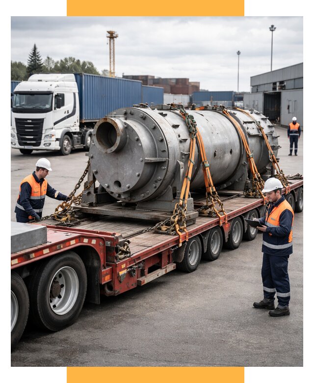 Перевозка тяжеловесных грузов под ключ от 155955 р. | СетСервис-Кор