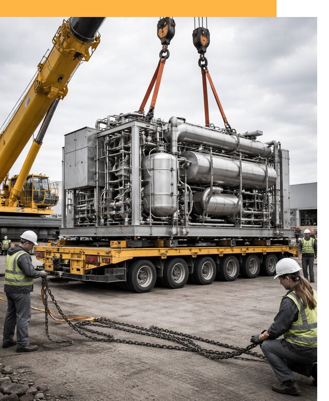 Перевозка тяжеловесных грузов по миру от 155955 руб