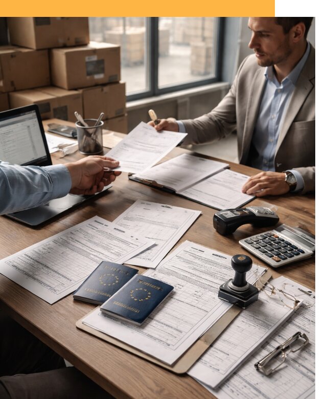 Таможенное оформление грузов из Европы от 8837 руб