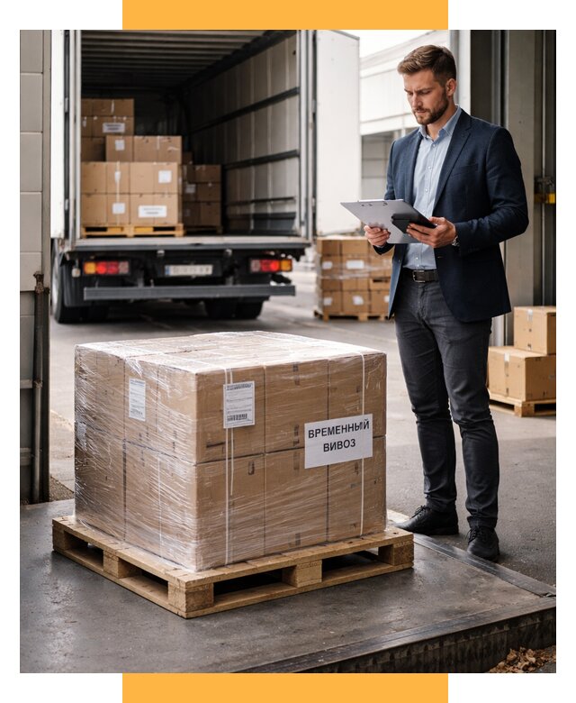 Временный вывоз товаров под ключ от 8318 р. | СетСервис-Кор