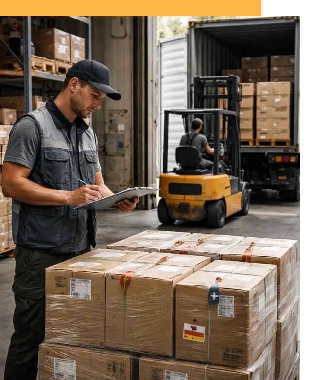 Реэкспорт товаров с таможенным оформлением и доставкой от 12476