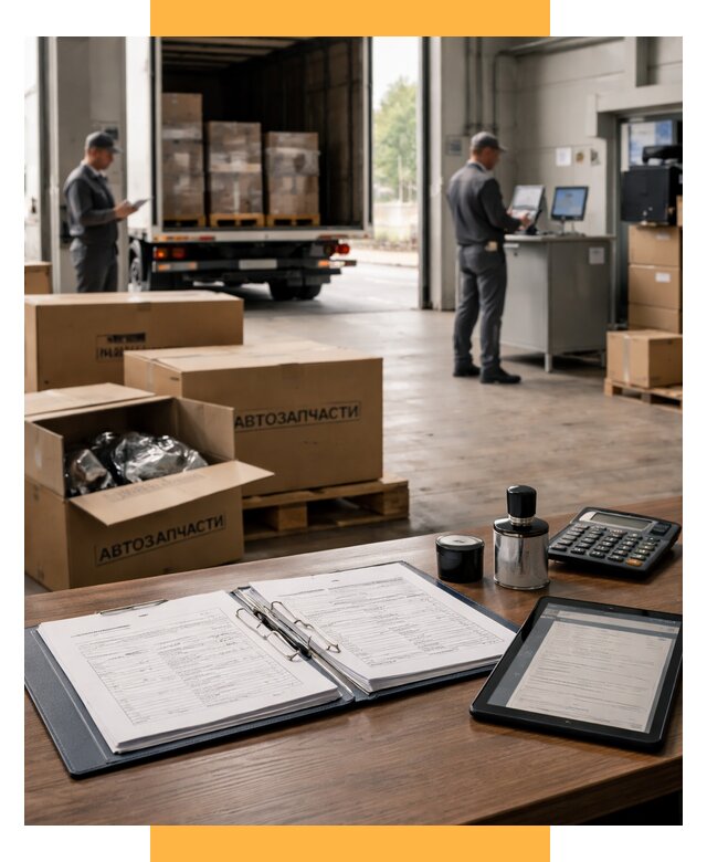 Таможенное оформление автозапчастей под ключ от 8837 р., СетСервис-Кор