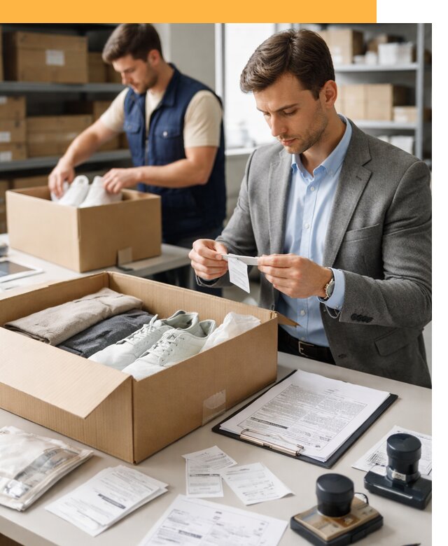 Таможенное оформление одежды и обуви по выгодной цене от 6758 руб