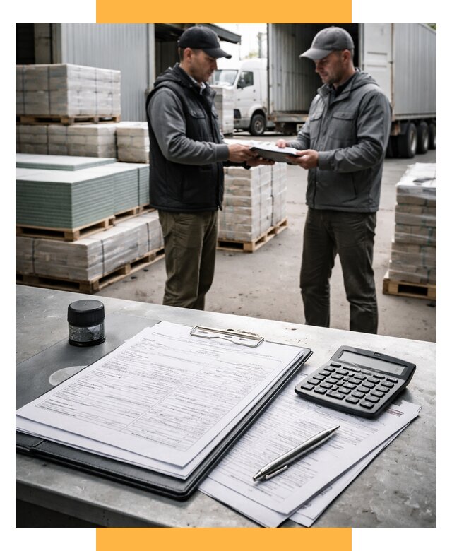 Таможенное оформление стройматериалов от 8837 р. | СетСервис-Кор
